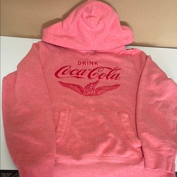 Coca Cola Red Hoodie Sweatshirt - Picture 9 of 9